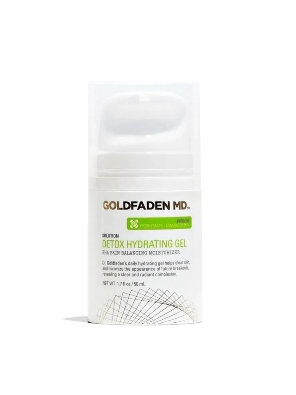 Goldfaden MD Detox Hydrating Gel NEW BHA Skin Balancing Moisturizer | Price FIRM